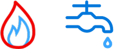 Gas and plumbing icon